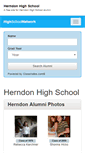 Mobile Screenshot of herndonhighschool.org